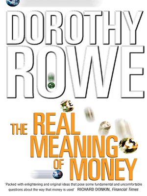 cover image of The Real Meaning of Money (Text Only)